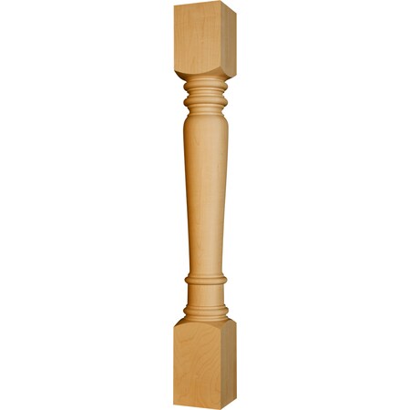 Osborne Wood Products 35 1/2 x 4 Husky Islander Island Leg in Hard Maple 1751HM